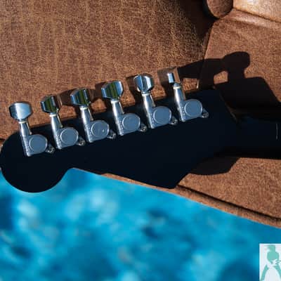 Fender Japan Limited Edition J-Craft ST62-ALLBK - '62 Stratocaster Reissue All Black w Matching HS - DEMO Video - Pro Set Up w Perfect Frets/Action/Intonation! image 15