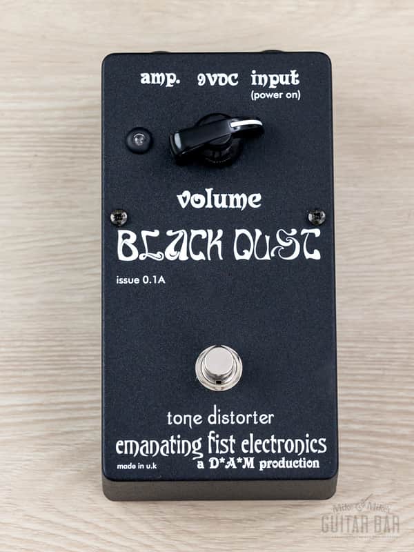 2024 D*A*M Emanating Fist Electronics Black Dust BD-68 Fuzz w/ Box