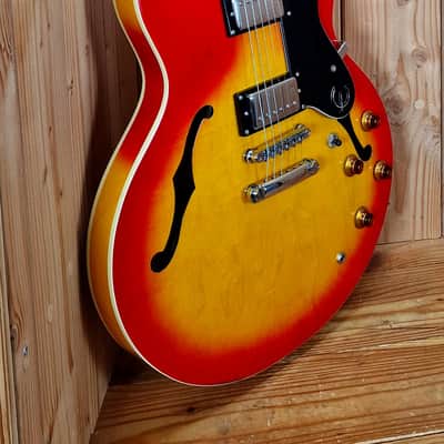Epiphone Dot HS, Heritage Cherry Sunburst, Bj.2000 image 3