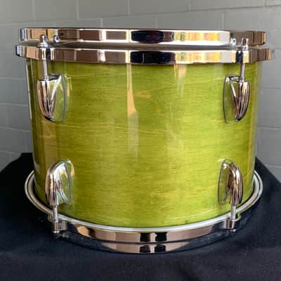 Gretsch USA Custom 8x12" Rack Tom in Light Green Gloss (Open Box) image 3