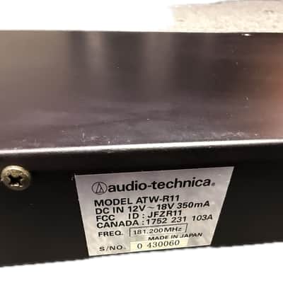 Audio-Technica ATW-R11 VHF Diversity Receiver image 6