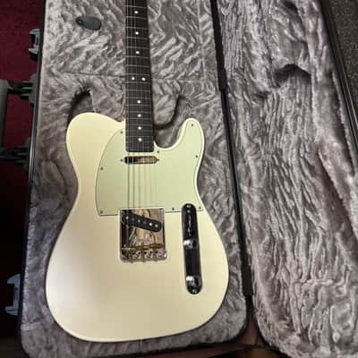 2026 Fender American Pro II Tele RW Olympic White w/case & upgrades image 15