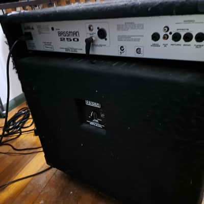 Fender Bassman 250/115 250-Watt 1x15" Bass Combo 2010s - Black image 3