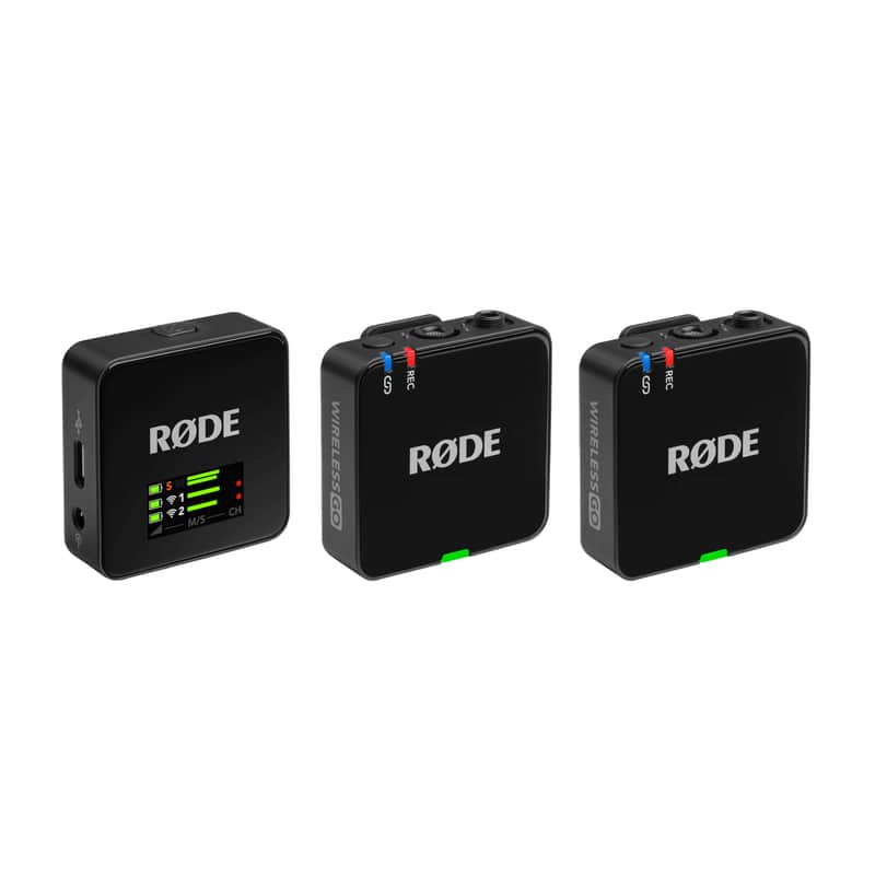 Rode Wireless GO Gen 3 Compact Wireless Microphone System - Black - Mint, Open Box image 1