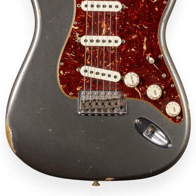 Fender Custom Shop 60's Stratocaster 2018 relic Pewter image 2