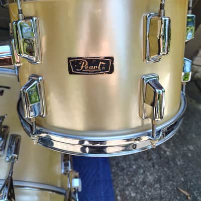 Pearl Fibreglass 4 piece Shell Pack 12,13,16, and 22 1970's image 2