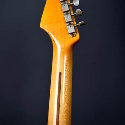 2009 Fender 59 John Cruz Strat Masterbuilt Sunburst Relic image 17