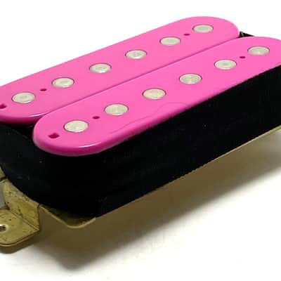 Dragonfire Screamer Humbucker Bridge Pickup, 1qty Passive Hot Wound High Output Ceramic Style ~ Pink image 2