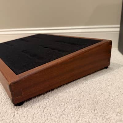 Sapele African Mahogany Custom Pedalboard West Coast Pedalboard Style image 8