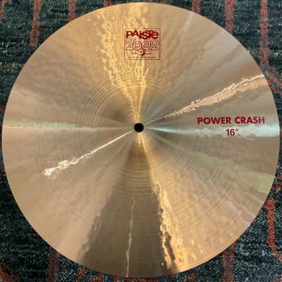 Paiste 2002 16" Power Crash Cymbal image 4