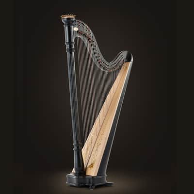 David Kortier Professional Model Lever Harp 36 Strings w/ Case
