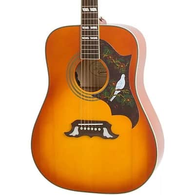 Epiphone Dove Studio Acoustic-electric Guitar - Violin Burst image 4