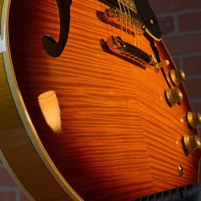 Yamaha SA2200 Violin Semi-Hollow Electric Guitar - Violin Sunburst image 14