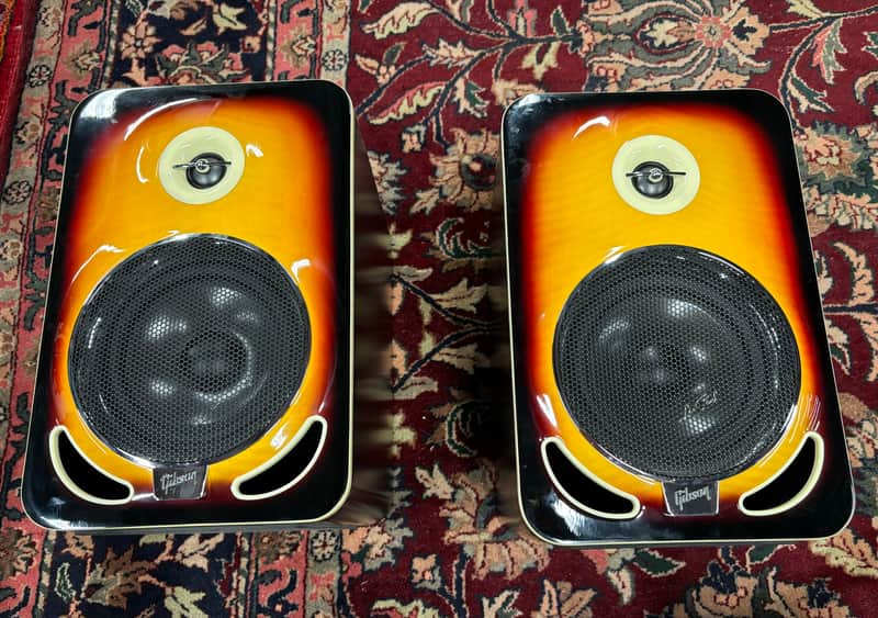 Gibson LP6 Les Paul 6" Reference Monitors (Pair) 2010s - Tobacco Burst image 1