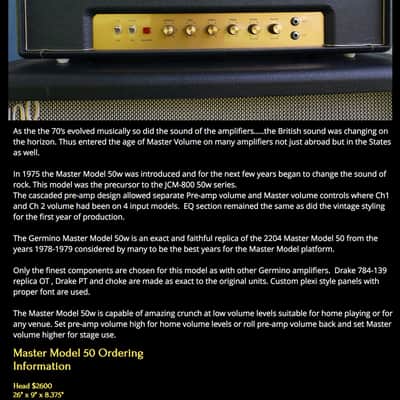 Germino Master Model 50 2019 -- SoZo -- TAD image 21