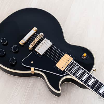 2001 Gibson Les Paul Custom Black Beauty w/ Case, Lightweight image 8