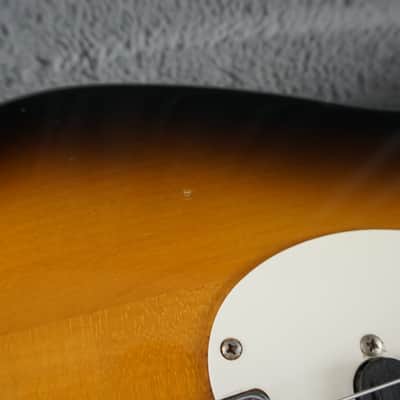 1987 MIJ Squier Stratocaster Fujigen E-Series Sunburst w/ ESP Rail Pickup & Fender Case image 6