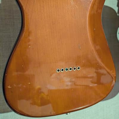 Fender Stratocaster Hardtail with 3-Bolt Neck, Maple Fretboard 1973 - 1977 - Walnut (Mocha) image 17