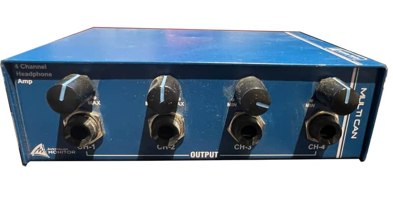 Australian Monitor 4 Chan Headphone Amp image 1