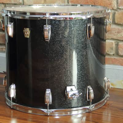 Ludwig Classic Maple Black Sparkle floor tom 18 image 4