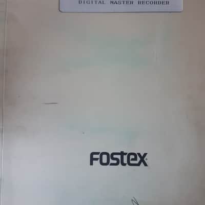 Owner's Manual for Fostex D-20 Digital Master Recorder & Model 8310 IF Card 1989 image 1