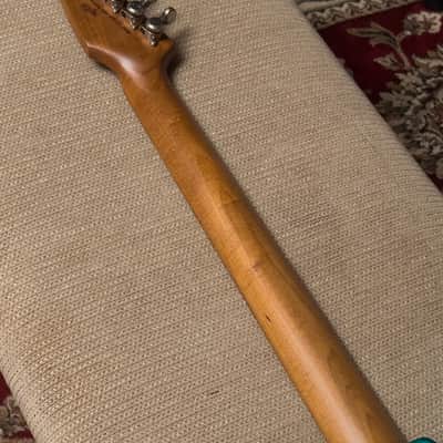 Tom Anderson Guitarworks Angel Player Big Sparkle Teal Guitar image 16