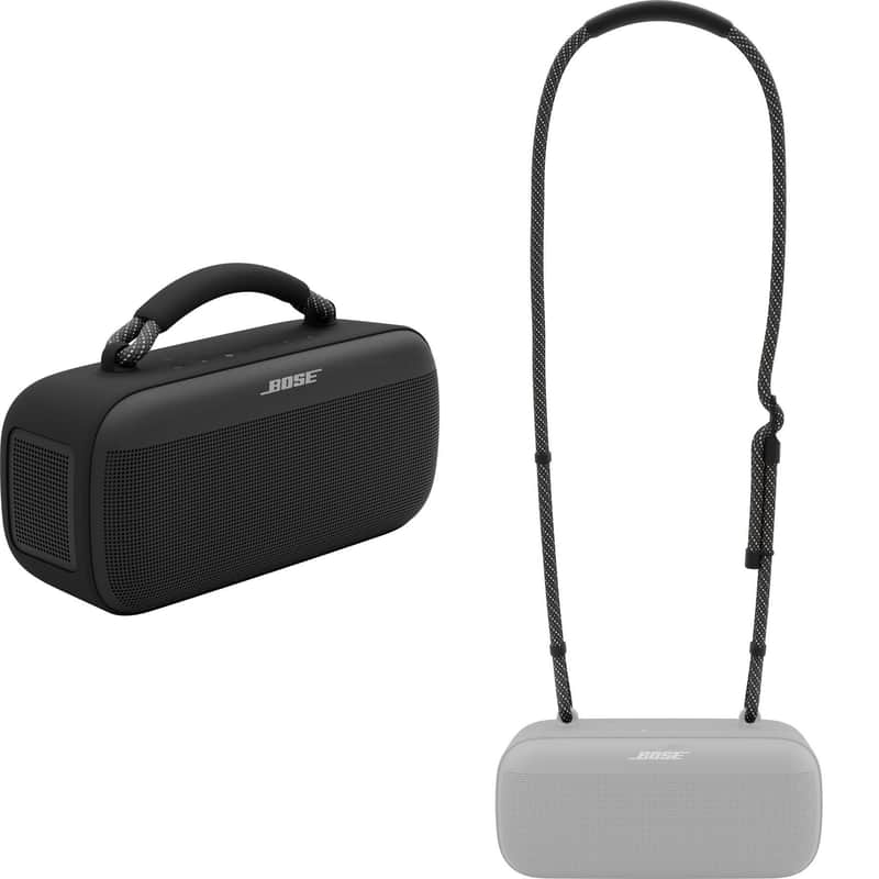 Bose Soundlink Max Portable Speaker and Carrying Strap - Black image 1