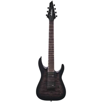 JACKSON - JS22 7 DKA QM - Transparent Black Burst 2918804585 image 3