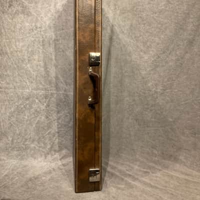 Hagstrom Guitar hard case 1970’s - Brown faux leather image 3