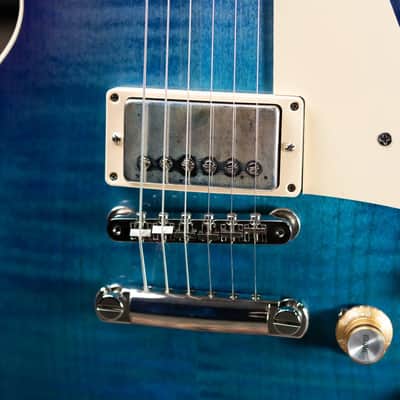 Gibson Les Paul Standard '60s Figured Top Electric Guitar - Blueberry Burst with Hardshell Case image 11