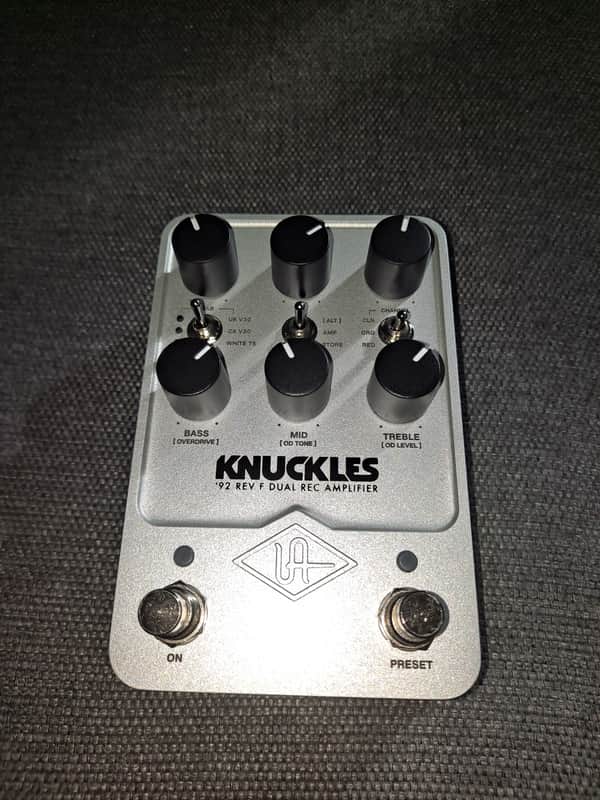 UAFX Knuckles ’92 Rev F Dual Rec Amplifier Pedal image 1
