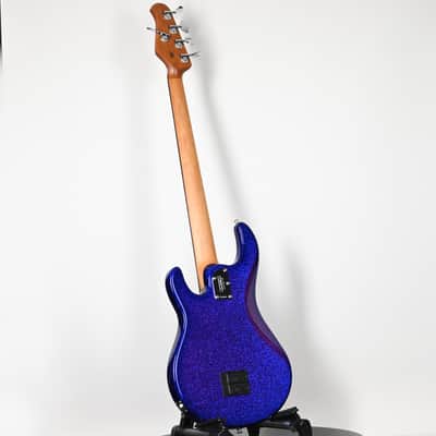 Ernie Ball Music Man StringRay 5 Special HH Bass Guitar- Violet Sparkle Burst 2026 (K10866) image 14