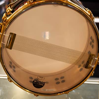 Sonor SQ2 Snare - Red Tribal Stripe image 6