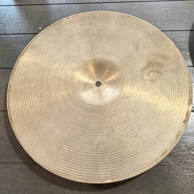 Zildjian 15" A. Zildjian '60s Stamp Hi-Hat Cymbals (Pair) 1960s - Traditional image 5