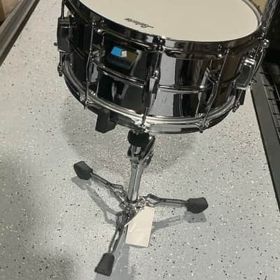 Ludwig 6.5x14" LM402BON Blue And Olive Badge Supraphonic Snare Drum image 4