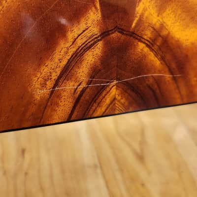 USA Crowder Acoustic Dreadnought- RECENT FRET JOB-Intonated-Stunning Guitar image 23