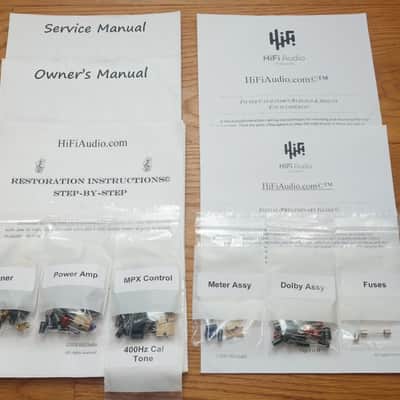 Kenwood Eleven GX restoration kit filter capacitor repair rebuild fix image 1