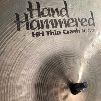 David Garibaldi's Tower of Power 1990s Sabian 14" HH Hand Hammered Thin Crash, 752g (#S14) image 5