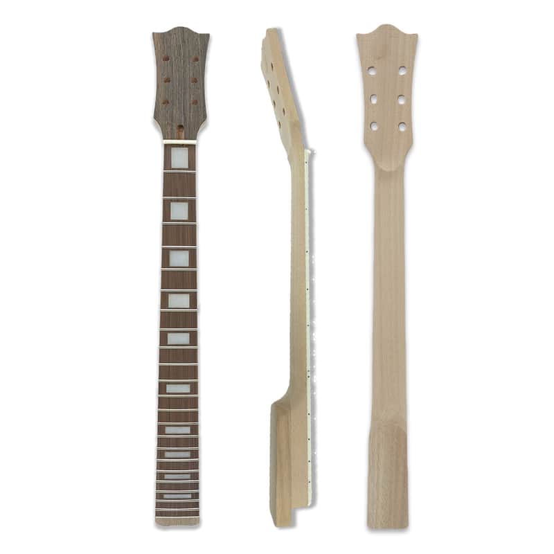 22fret Guitar Neck 24.75inch Mahogany Rosewood Fretboard Set in heel SG Style image 1