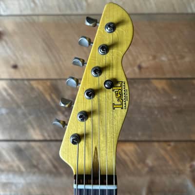 LSL Instruments Limited Chris Fleming Series 60's T-bone Light Age - (Fleming Style) Candy Apple Red GOJI 8383 image 5