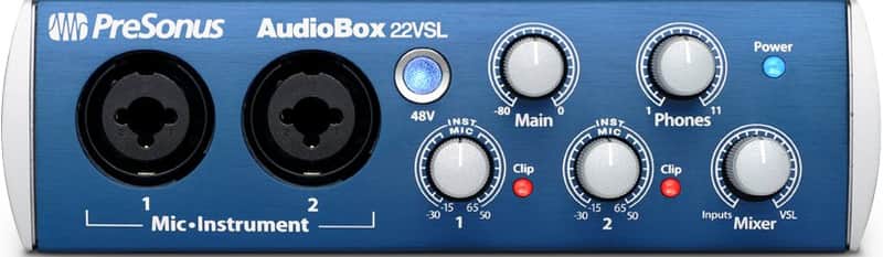 PreSonus AudioBox 22VSL 2010s - Blue image 1