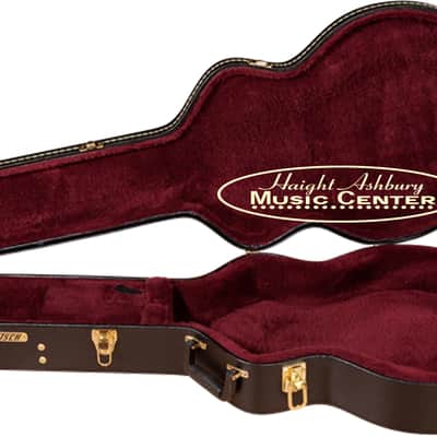 Gretsch G6242L 17" Deluxe Hollow Body Electric Hardshell Case, Black image 1