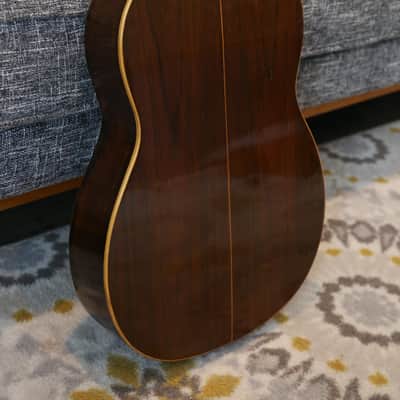 Early 1900's French Parlor Guitar - Mirecourt René Gérome Salon, Gypsy Parlor - Romantic Nylon String image 7