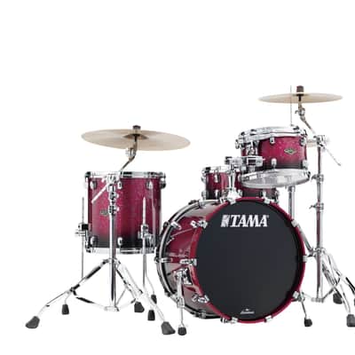 Tama Starclassic Walnut / Birch Molten Dark Raspberry Fade WB Kit 12, 14, 20 image 1