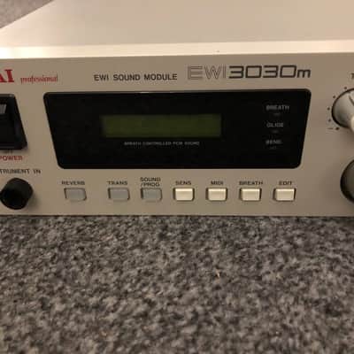 Akai EWI3030m - 1980s Sound Module for Wind Controllers and Midi, Digital Synthesizer, Vintage, Japan image 3