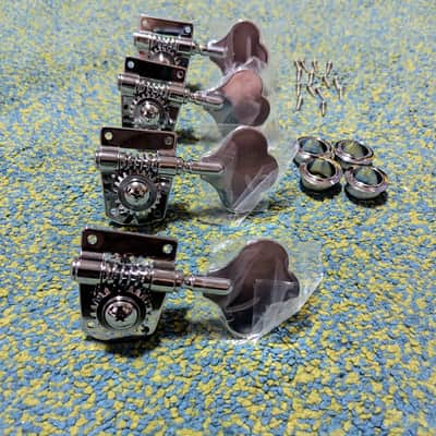 Unknown Vintage bass tuners 2010s - Chrome image 1