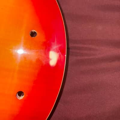 GFS LP Style Single Cut body - Cherry burst image 4