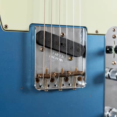 Fender Custom Shop 1963 Telecaster Relic - Aged Lake Placid Blue image 6