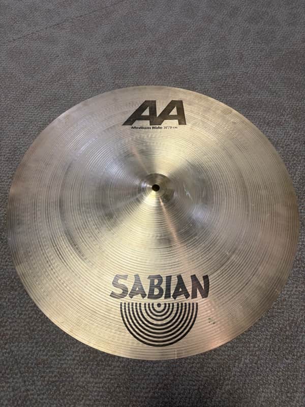 Sabian 20" AA Medium Ride Cymbal (Used) image 1