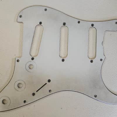 Fender Stratocaster Aged Relic 3 ply Pickguard Parchment 62 59-62 image 6